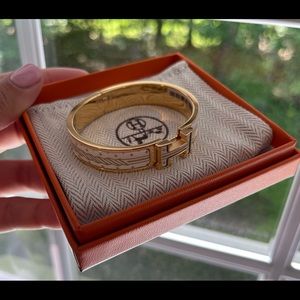 Hermes click clack bracelet